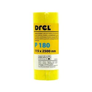 DREL Brúsny papier na kotúči 115mm x 2, 5 m P180 CON-MRY-1118 vyobraziť