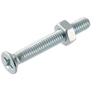 Skrutka plochá hlavička pozink. M6x50 mm vyobraziť