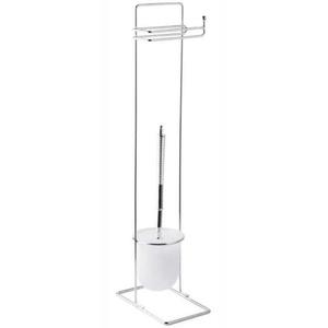 Stojan na WC kefu a toaletný papier Square 07559 Basic Bisk vyobraziť