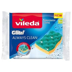 VILEDA Viskózna hubka Glitzi Always Clean 2 ks vyobraziť