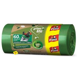 Vrecia na odpad Green Life 60 L 18 ks HD (EKO) vyobraziť