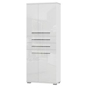 Skriňa 4d2s Piano V42 lakovaná Biely Lesk vyobraziť