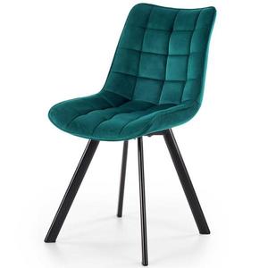 Stolička K332 Velvet/Kov tyrkysová vyobraziť