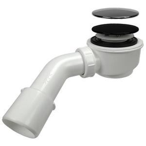 Sifón pre sprchovú vaničku Ø 50 mm čistený zhora kryt chróm/mat čierny 2613 vyobraziť