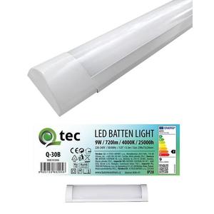 Podlinkové LED svietidlo BATTEN biele 9W Q-30B vyobraziť