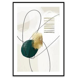 Obraz Artbox Digi 50x70 Ab110 Green Shape vyobraziť