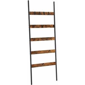 Rebrík Rustic 2 hnedý/čierny 60x176 cm vyobraziť