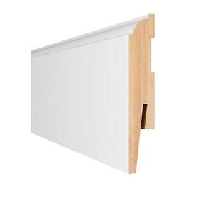 Dyhovaná lišta LO10 15x90x2400 mm biela frez vyobraziť