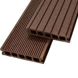 Kompozitná terasová doska MERCADO Optimum hnedá 2200x140x20 mm vyobraziť