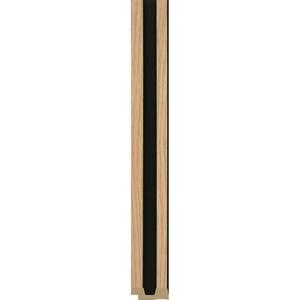 Dokončovacia lišta ľavá MODERN SLIM dub/čierna 2, 65 m vyobraziť