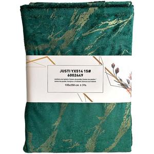 Záves na páske Velvet Justi YX514/15 135x250 cm cm zelený vyobraziť