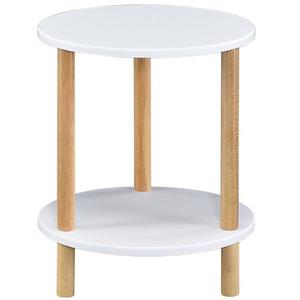 Konferenčný Stolík Gc7405 35x35x43 Biela/Prirodzené vyobraziť