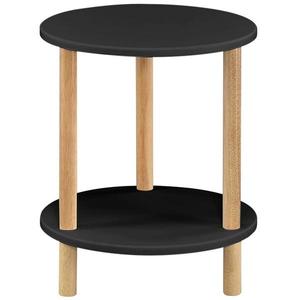 Konferenčný Stolík Gc7405 35x35x43 Čierna/Prirodzené vyobraziť