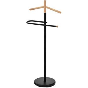 Vešiak na bundu Gc6679 Čierna/Prirodzené vyobraziť