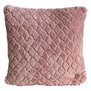 Dekoračná obliečka na vankúš KX239-101s 40x40 cm ružová vyobraziť