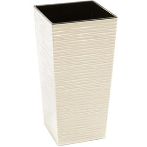 Obal na kvetináč Finezia 25x25x46h béžový vyobraziť