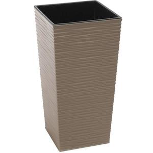 Obal na kvetináč Finezia 25x25x46h hnedý vyobraziť