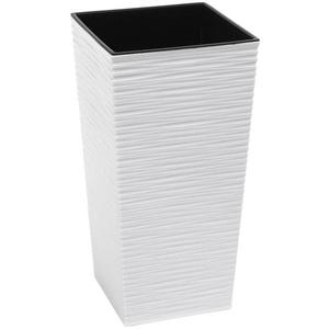 Obal na kvetináč Finezia 30x30x57h biely vyobraziť