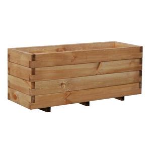 Drevený obal na kvety Domino III s vložkou vyobraziť
