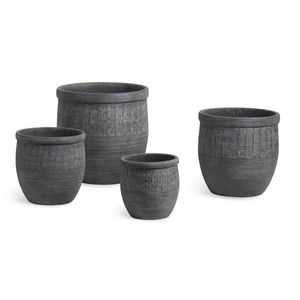 Kvetináč 101761 tmavošedý 37x37h cm vyobraziť