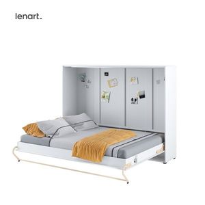Dig-net nábytok Sklápacia posteľ Lenart CONCEPT PRO CP-04 biela | 140 x 200 cm vyobraziť