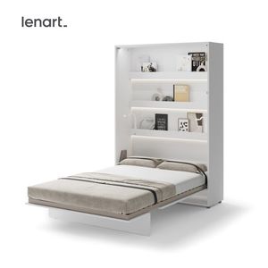 Dig-net nábytok Sklápacia posteľ Lenart BED CONCEPT BC-01 biela | 140 x 200 cm vyobraziť