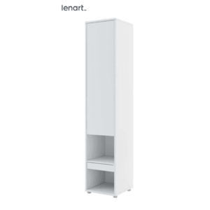 Dig-net nábytok Skrinka Lenart BED CONCEPT BC-07 | biela vyobraziť