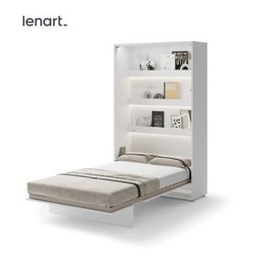 Dig-net nábytok Sklápacia posteľ Lenart BED CONCEPT BC-02 biela | 120 x 200 cm vyobraziť