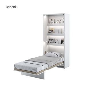 Dig-net nábytok Sklápacia posteľ Lenart BED CONCEPT BC-03 biela | 90 x 200 cm vyobraziť