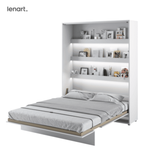 Dig-net nábytok Sklápacia posteľ Lenart BED CONCEPT BC-12 biela | 160 x 200 cm vyobraziť