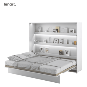 Dig-net nábytok Sklápacia posteľ Lenart BED CONCEPT BC-14 biela | 160 x 200 cm vyobraziť