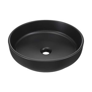 ArtCom Keramické umývadlo RIVER 1 E-6595 | čierny mat 40 cm vyobraziť
