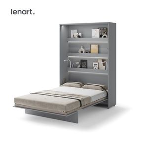Dig-net nábytok Sklápacia posteľ Lenart BED CONCEPT BC-01 sivá | 140 x 200 cm vyobraziť