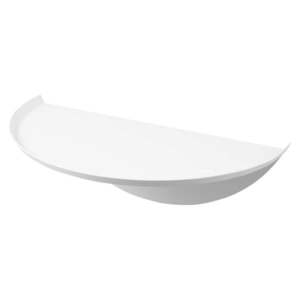 Biela kovová polica 40 cm Tower – YAMAZAKI vyobraziť