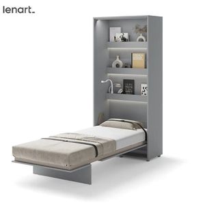 Dig-net nábytok Sklápacia posteľ Lenart BED CONCEPT BC-03 sivá | 90 x 200 cm vyobraziť