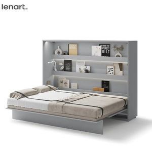 Dig-net nábytok Sklápacia posteľ Lenart BED CONCEPT BC-04 sivá | 140 x 200 cm vyobraziť