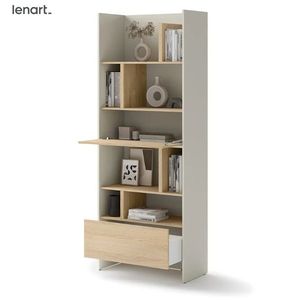 Dig-net nábytok Regál Lenart BED CONCEPT BC-22 | kašmír / dub nagano vyobraziť
