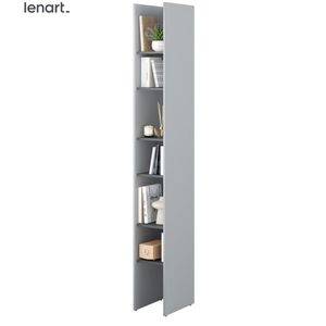 Dig-net nábytok Regál Lenart BED CONCEPT BC-24 | sivá / grafit vyobraziť