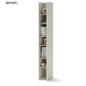 Dig-net nábytok Regál Lenart BED CONCEPT BC-24 | kašmír / dub nagano vyobraziť