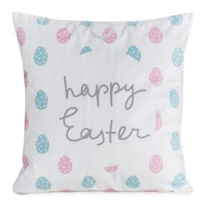 ArtFir Veľkonočná obliečka na vankúš EASTER 9 | biela/modrá 45 x 45 cm vyobraziť