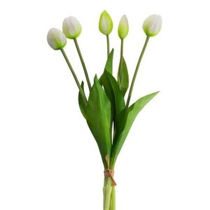 ArtFir Kytica umelých tulipánov NATU 473 | biela 41 cm vyobraziť