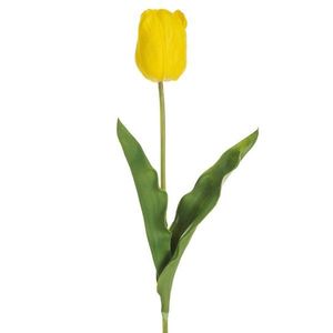 ArtFir Umelý tulipán NATU 477 | žltá 56 cm vyobraziť