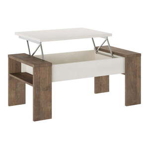 Konferenčný stolík v bielo-prírodnej farbe 50x98, 5 cm James – Tomasucci vyobraziť