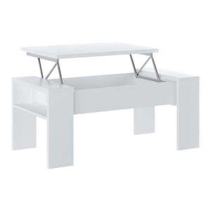 Biely konferenčný stolík 50x98, 5 cm James – Tomasucci vyobraziť
