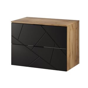Szynaka Skrinka pod umývadlo MAZI BLACK 38 | 80 cm vyobraziť