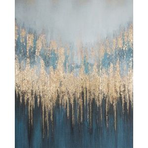 ArtFir Orbaz ART 445 | tmavomodrá/zlatá 80 x 100 cm vyobraziť