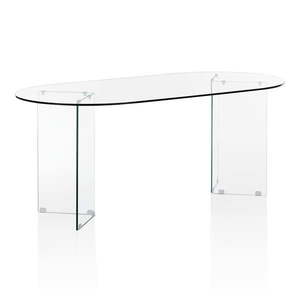 Sklenený jedálenský stôl 90x180 cm Kaya – Tomasucci vyobraziť