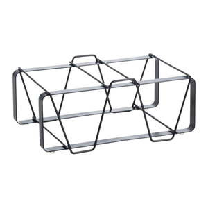 Čierny kovový regál na víno počet fliaš 2 30x12x12 cm Cin – Tomasucci vyobraziť