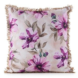 ArtFir Obliečka na vankúš GARDEN 29B | krémová/ružová 45 x 45 cm vyobraziť