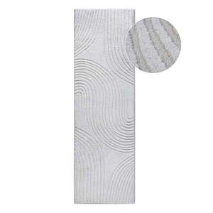 Krémovobiely behúň 80x240 cm Pigment Cream White – Elle Decoration vyobraziť